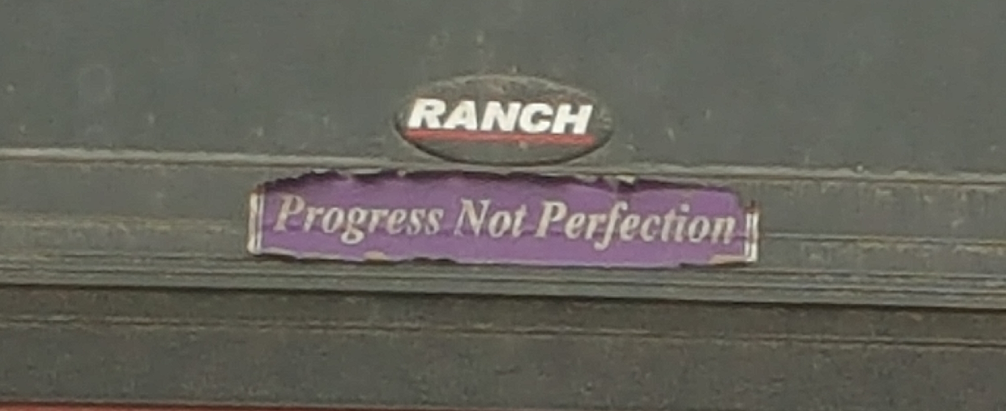 Progress Not Perfection
